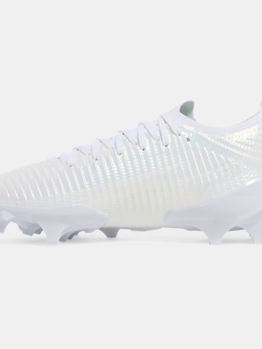 Under Armor UA Blur Pro football cleats Sz 8.5 NWOB White - Picture 10 of 14